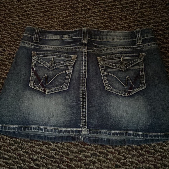 Super cute Warehouse Wone Jean Skirt - Picture 2 of 2